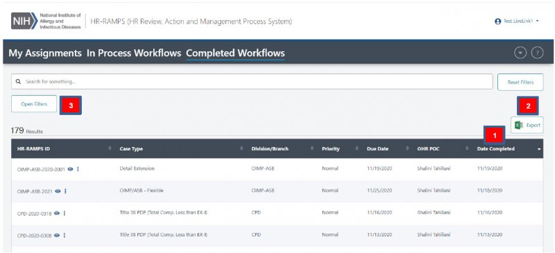 HR-RAMPS Process Workflow